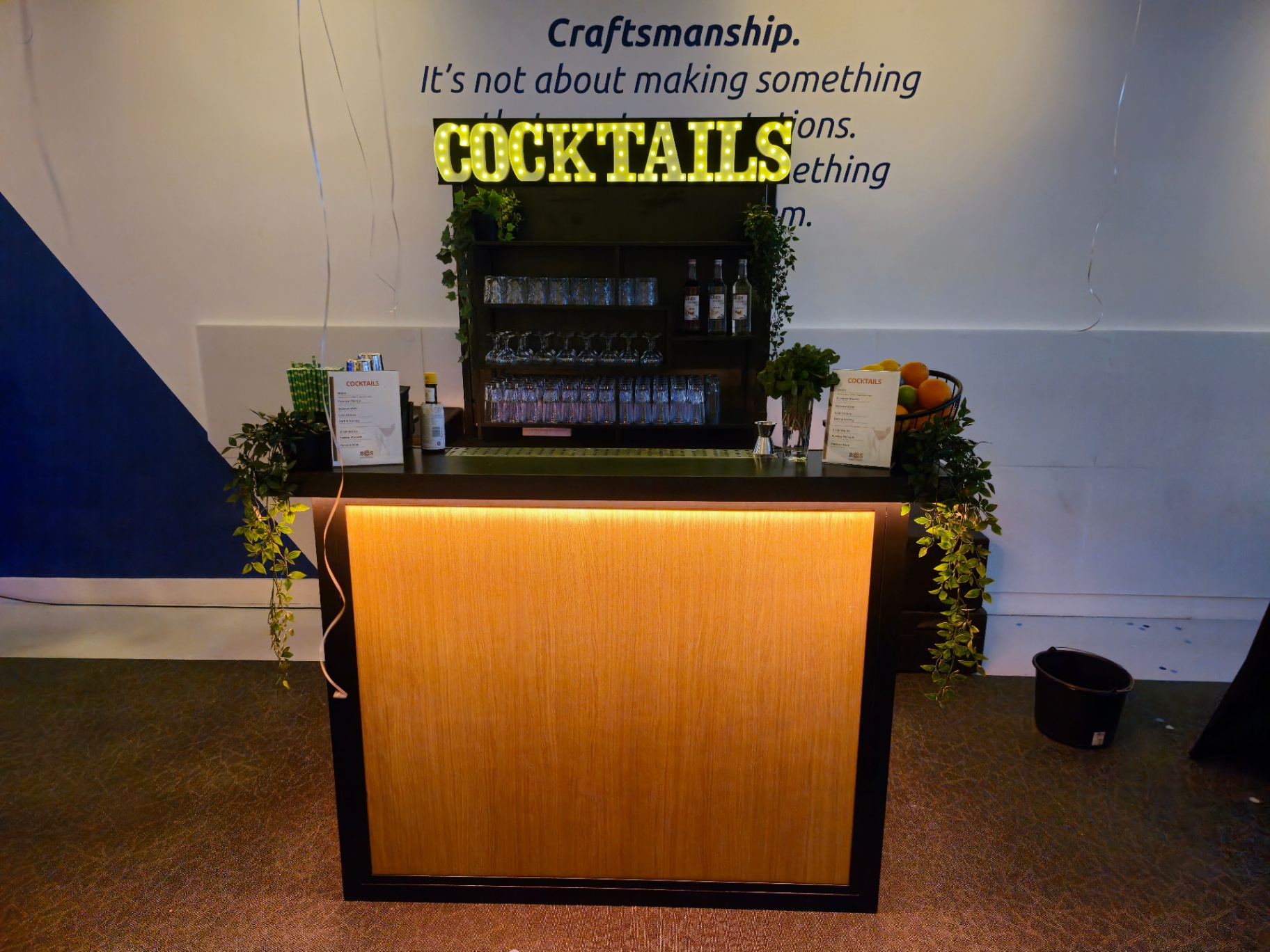 Luxe cocktailbars op locatie