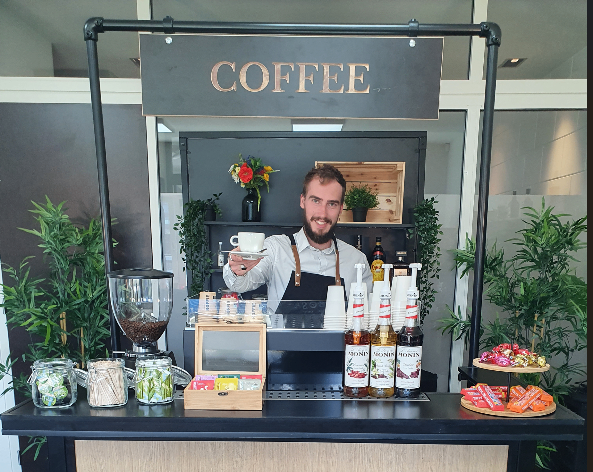 Wij regelen alles op locatie