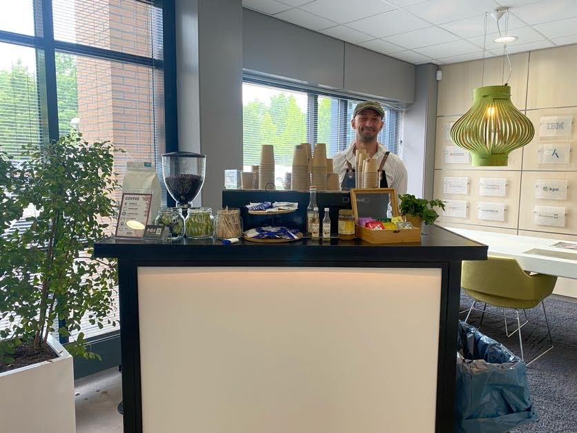 Koffiebar op kantoor