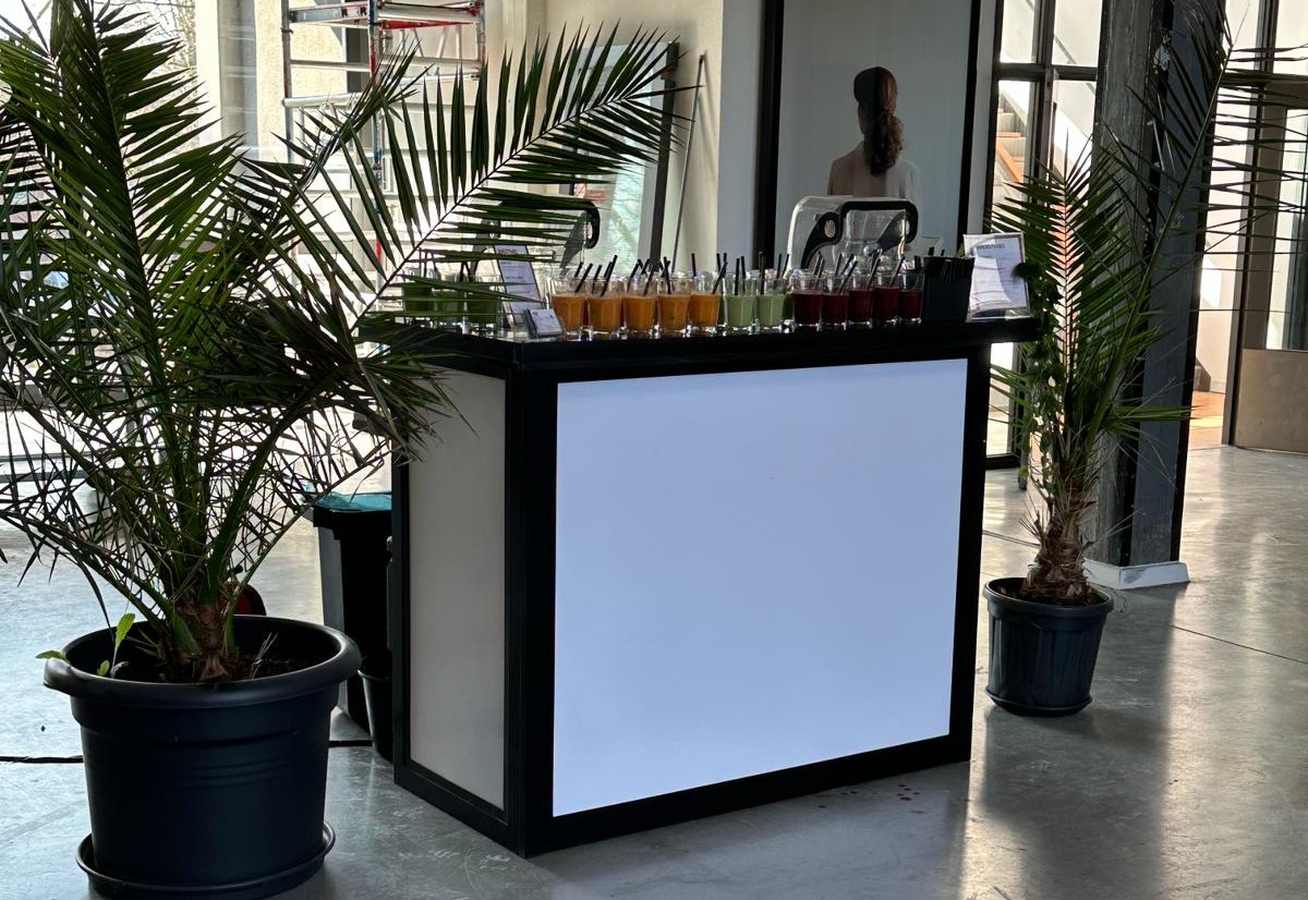 Luxe smoothiebars op locatie